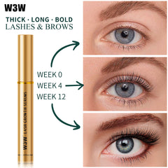 ALIVER Eyelash and Eyebrow Growth Serum for Volume