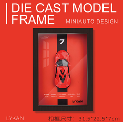 Car Frame 32™ Alloy Model Wall Art (Single Piece)